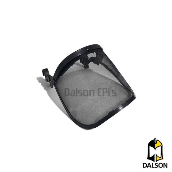 Protetor facial em tela nylon com slot - Plastidur