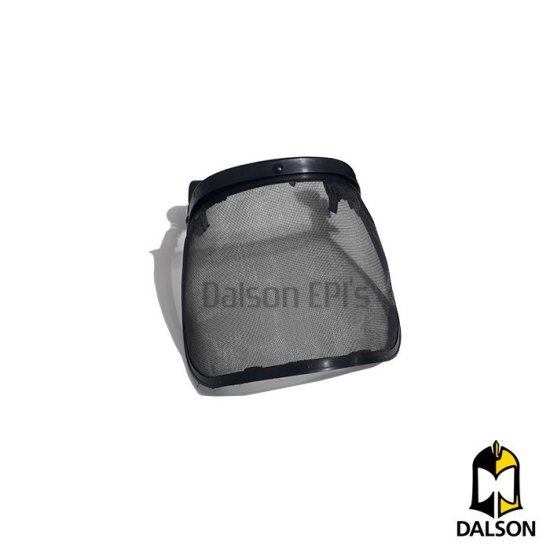 Protetor facial em tela nylon com slot - Plastidur