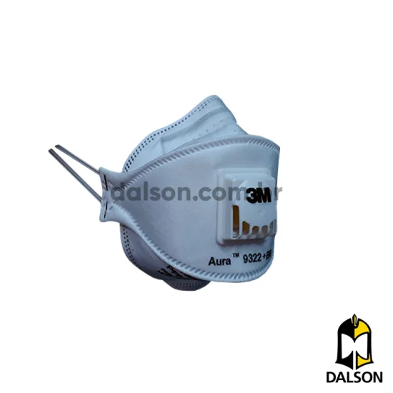 Mscara descartvel 3M Aura 9322+BR com vlvula CA 30594