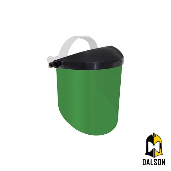Protetor facial verde CA 30115 - Plastcor