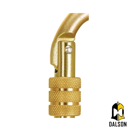 Mosqueto trava-dupla 25KN - Steelflex