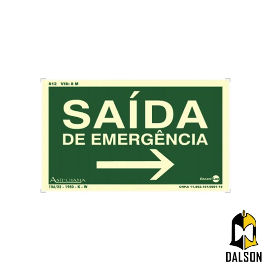Placa de PVC (PAF 311 S12) - Encart'ale