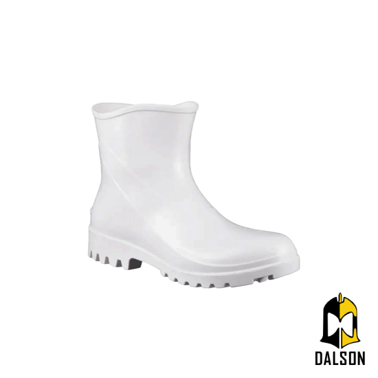 Bota de PVC cano extra curto (branca) linha Acquaflex CA 37456 - Bracol