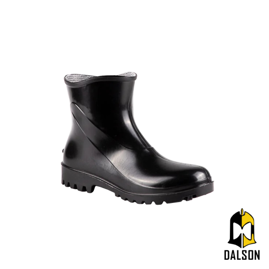 Bota de PVC cano extra curto (preta) linha Acquaflex CA 37456 - Bracol