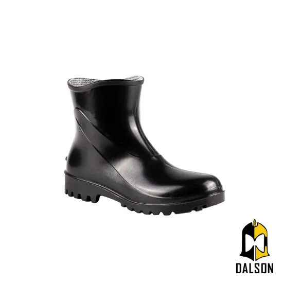 Bota de PVC cano extra curto (preta) linha Acquaflex CA 37456 - Bracol