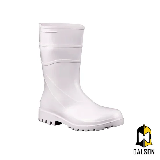 Bota de PVC cano curto (branca) linha Acquaflex CA 37456 - Bracol