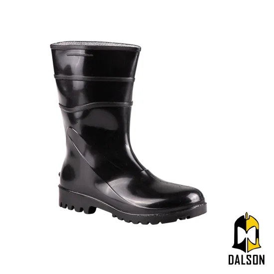 Bota de PVC cano curto (preta) linha Acquaflex CA 37456 - Bracol