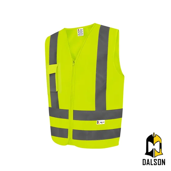 Colete fluorescente 1 bolso - Kalipso