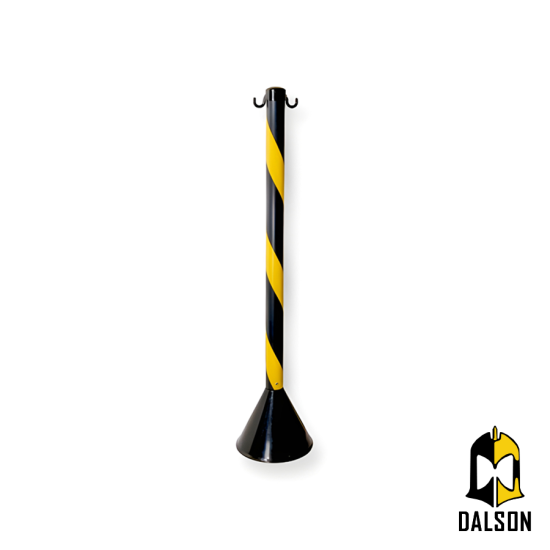 Pedestal plástico de 90cm para sinalização - Plastcor