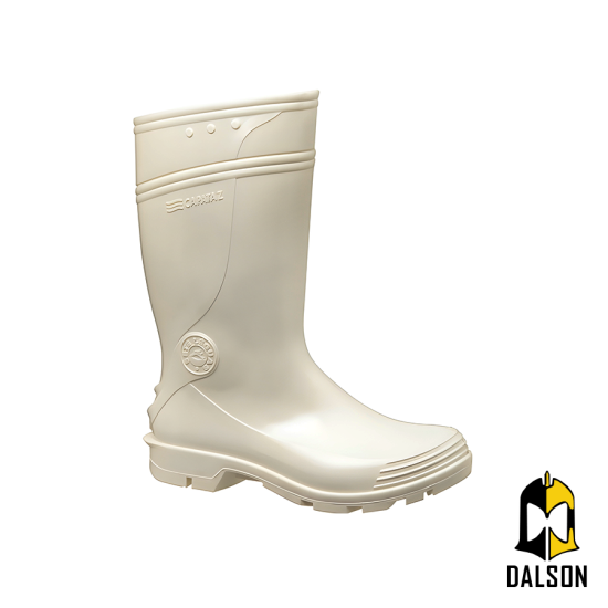 Bota de PVC Capataz branca cano longo CA 50590 - Sete Léguas