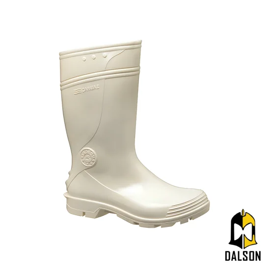 Bota de PVC Capataz branca cano longo CA 50590 - Sete Lguas