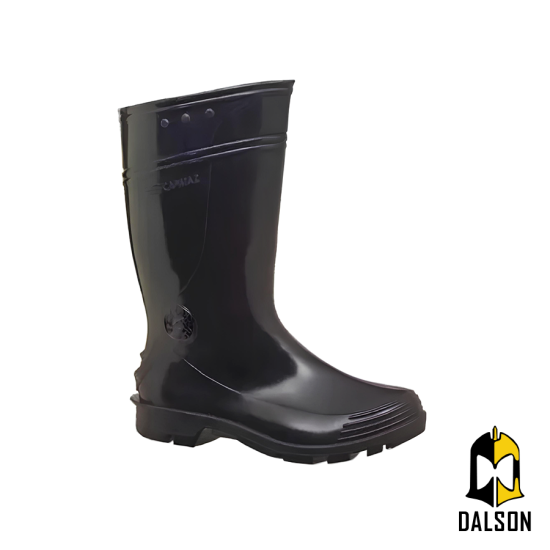 Bota de PVC Capataz preta cano longo CA 50590 - Sete Léguas