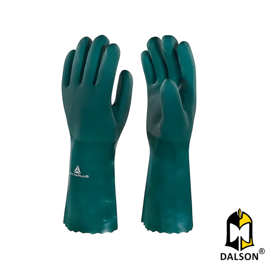 Luva de PVC GRIP 35cm CA 37559 - Deltaplus