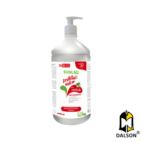 Protetor solar FPS 30 com repelente Sunlau 1L - Henlau