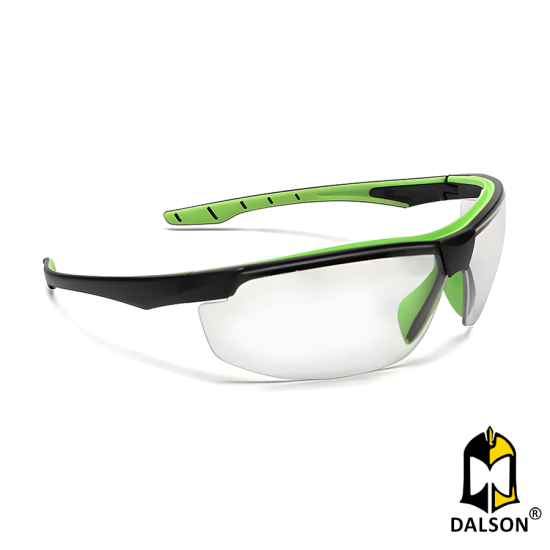 �culos de seguran�a Neon verde incolor (STF-VS 201130) CA 40906 - Steelflex
