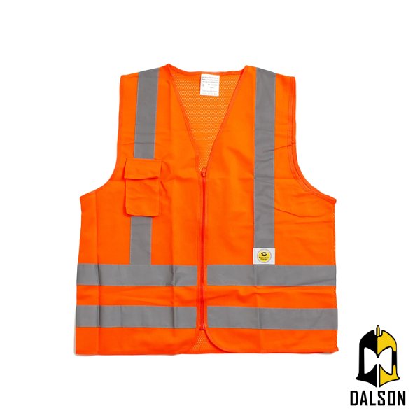Colete refletivo 1 bolso - Super Safety