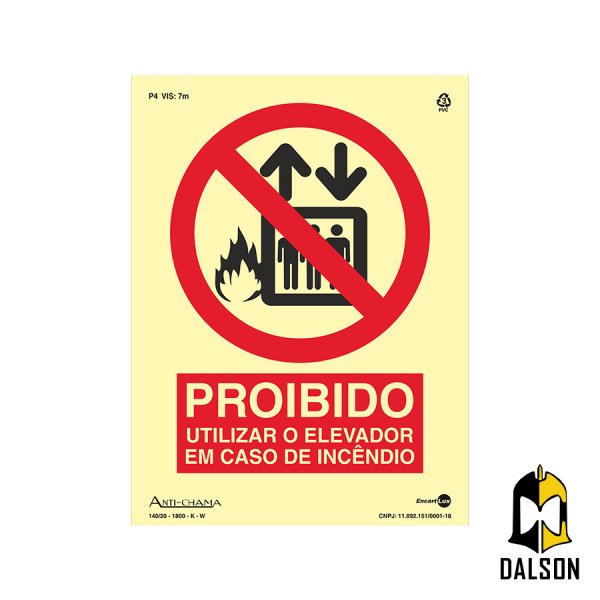 Placa de PVC (PAF 728 P4) - Encart'ale