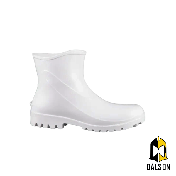 Bota de PVC cano curto (branca) linha Acquaflex CA 37456 - Bracol