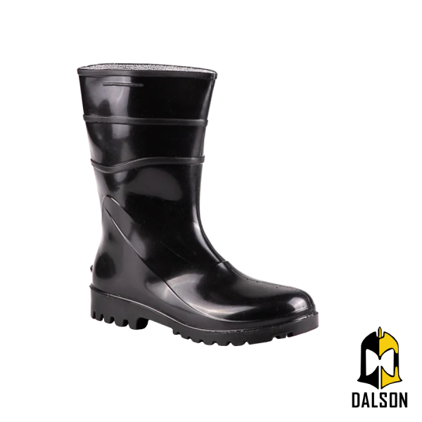 Bota de PVC cano m�dio (preta) linha Acquaflex CA 37456 - Bracol
