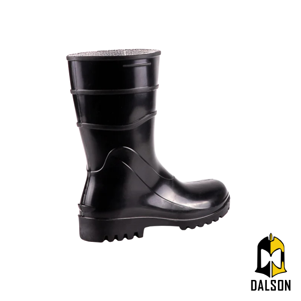 Bota de PVC cano m�dio (preta) linha Acquaflex CA 37456 - Bracol