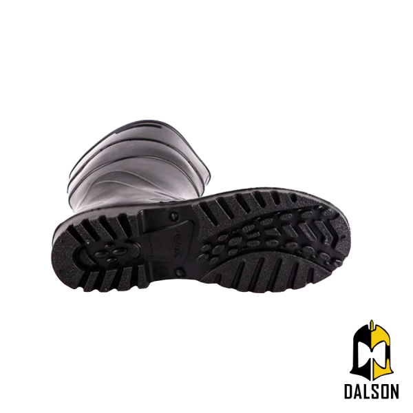 Bota de PVC cano m�dio (preta) linha Acquaflex CA 37456 - Bracol