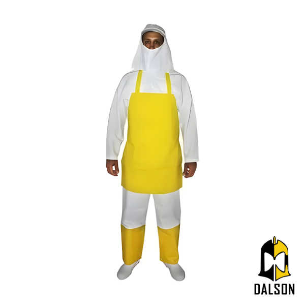 Conjunto Herbicida com capuz costurado CA 40907 - Brascamp