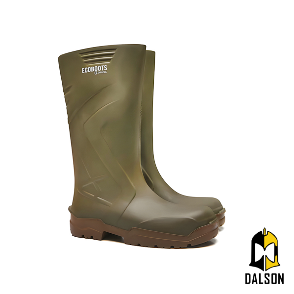 Bota BPUL verde linha Ecoboots CA 35047 - Bracol
