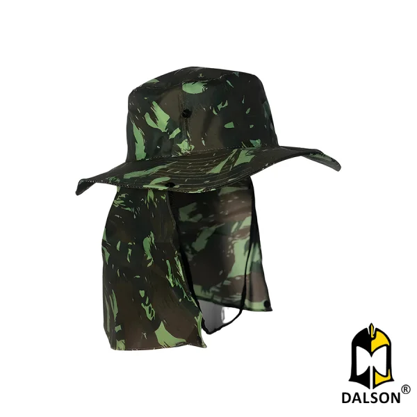 Chapu camuflado para pescaria