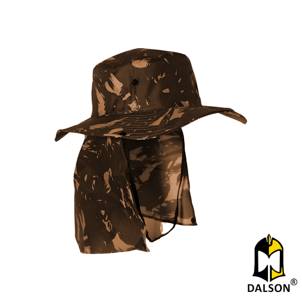 Chap�u camuflado para pescaria