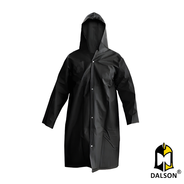 Capa de chuva preta Standart CA 28449 - Brascamp