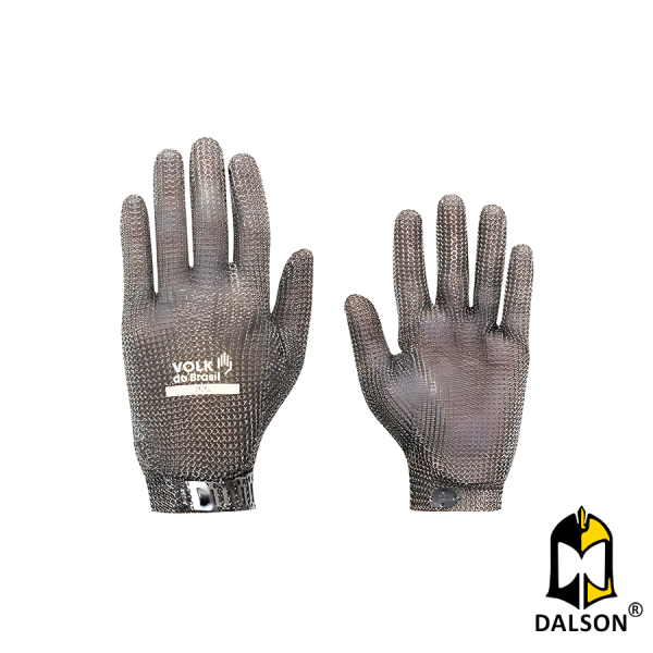 Luva malha de a�o Steel CA 26967 - Volk do Brasil
