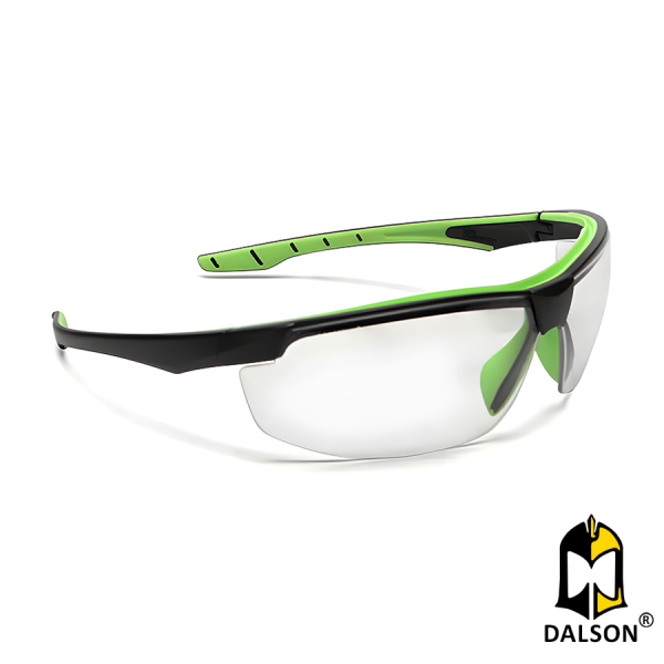 �culos de seguran�a Neon verde incolor (STF-VS 201130) CA 40906 - Steelflex