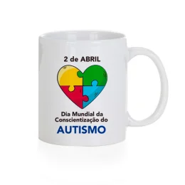 Caneca Dia do Autismo