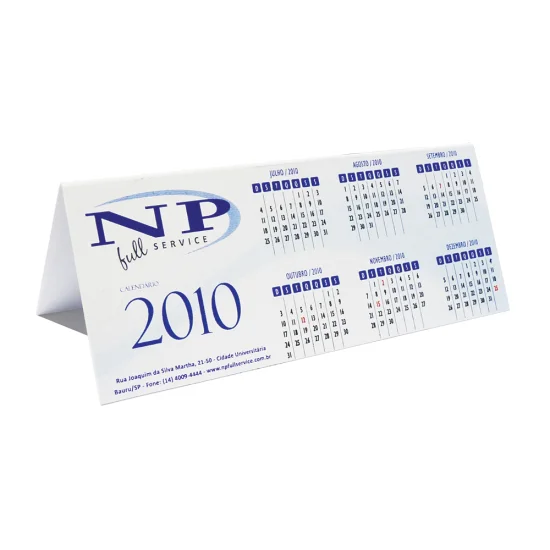 Calendrio PVC