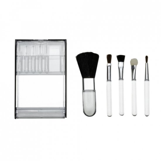 Kit Pincel 5 pe�as em estojo Pl�stico