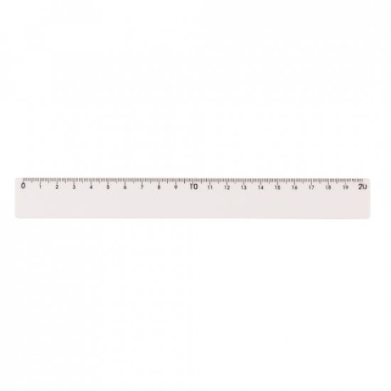 R�gua Pl�stica 15cm / 20cm