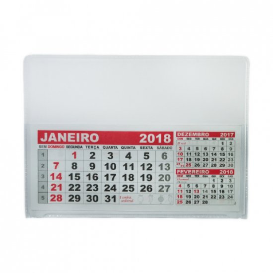 Calend�rio PVC com Refil