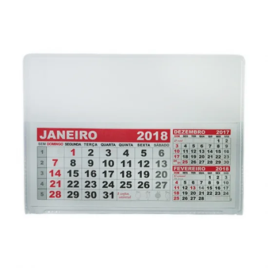 Calendrio PVC com Refil