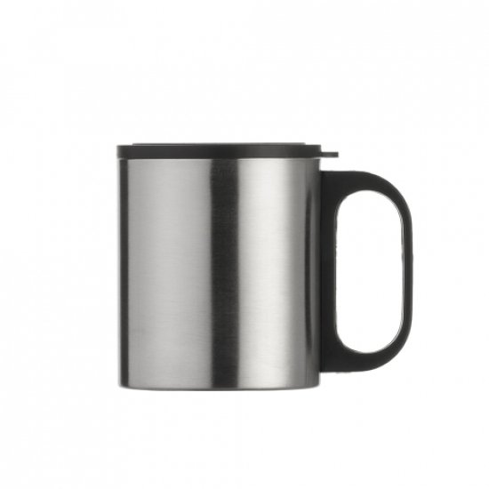 Caneca T�rmica de Inox com Tampa 180ml