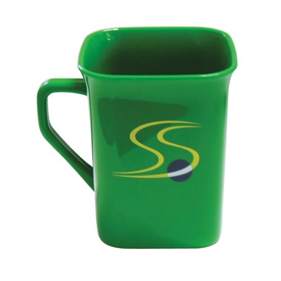 Caneca Pl�stica Quadrada