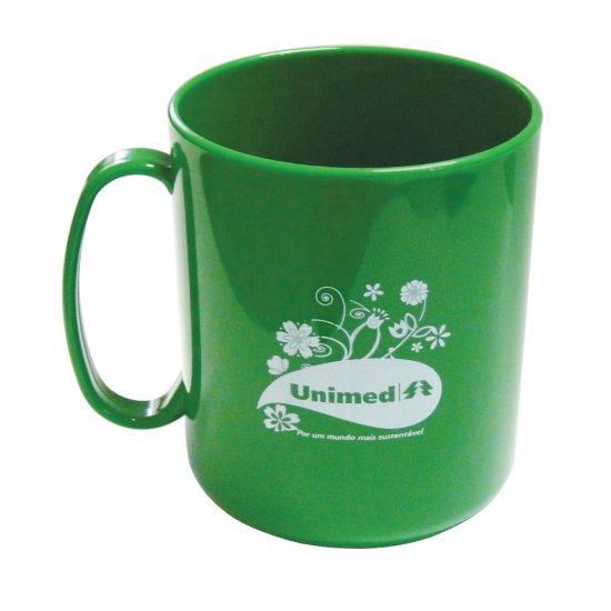 Caneca Pl�stica Redonda