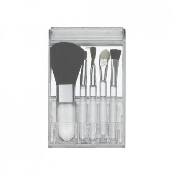 Kit Pincel 5 pe�as em estojo Pl�stico