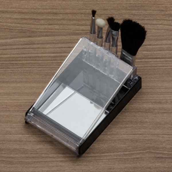 Kit Pincel 5 pe�as em estojo Pl�stico