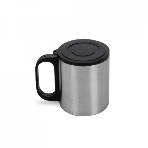 Caneca T�rmica de Inox com Tampa 180ml