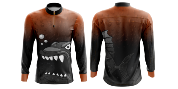 Camiseta para pescaria em dry sublima��o FPS 50+