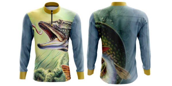Camiseta para pescaria em dry sublima��o FPS 50+