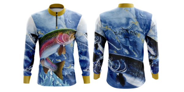 Camiseta para pescaria em dry sublima��o FPS 50+