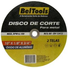 Disco De Corte Ao Inox BelTools