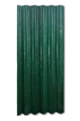 Brasiplac - Ondulada Verde 1,00 x 2,20 de 4 milmetros