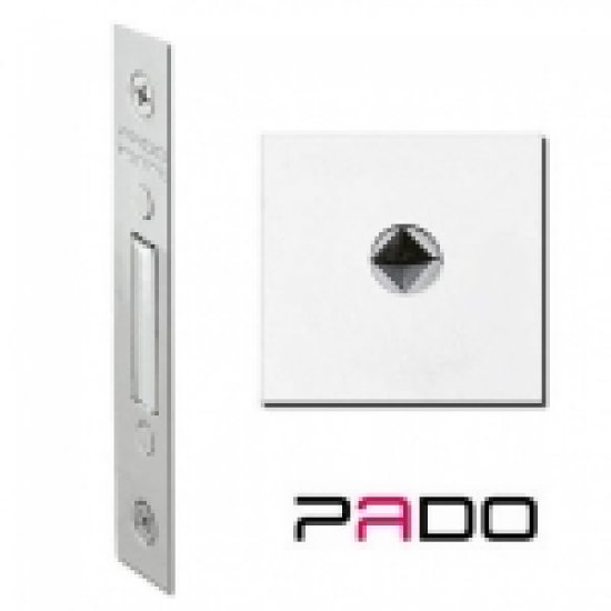Pado fechadura auxiliar Milano inox